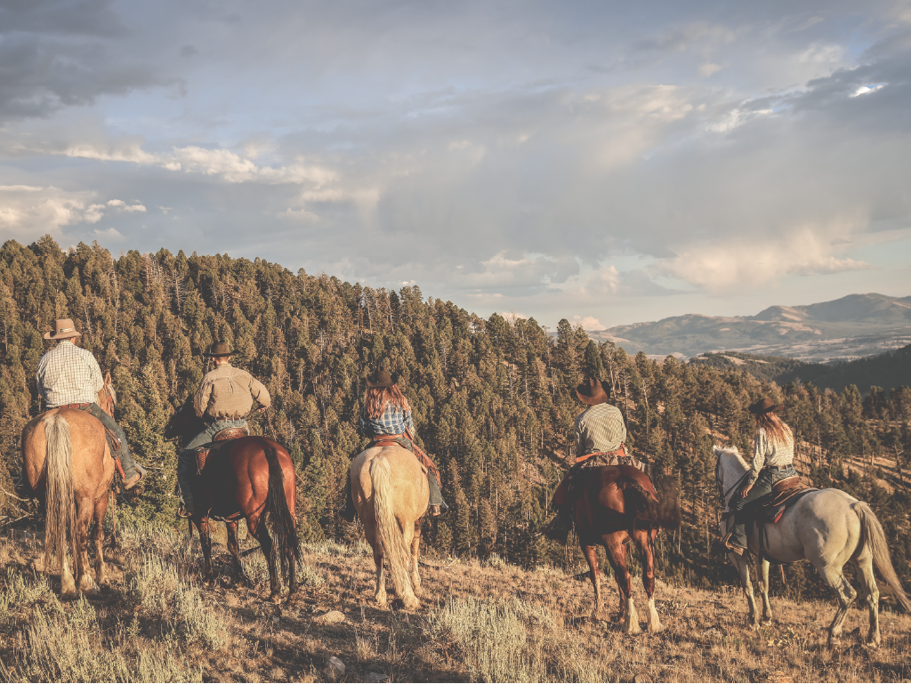 1 hour horseback ride