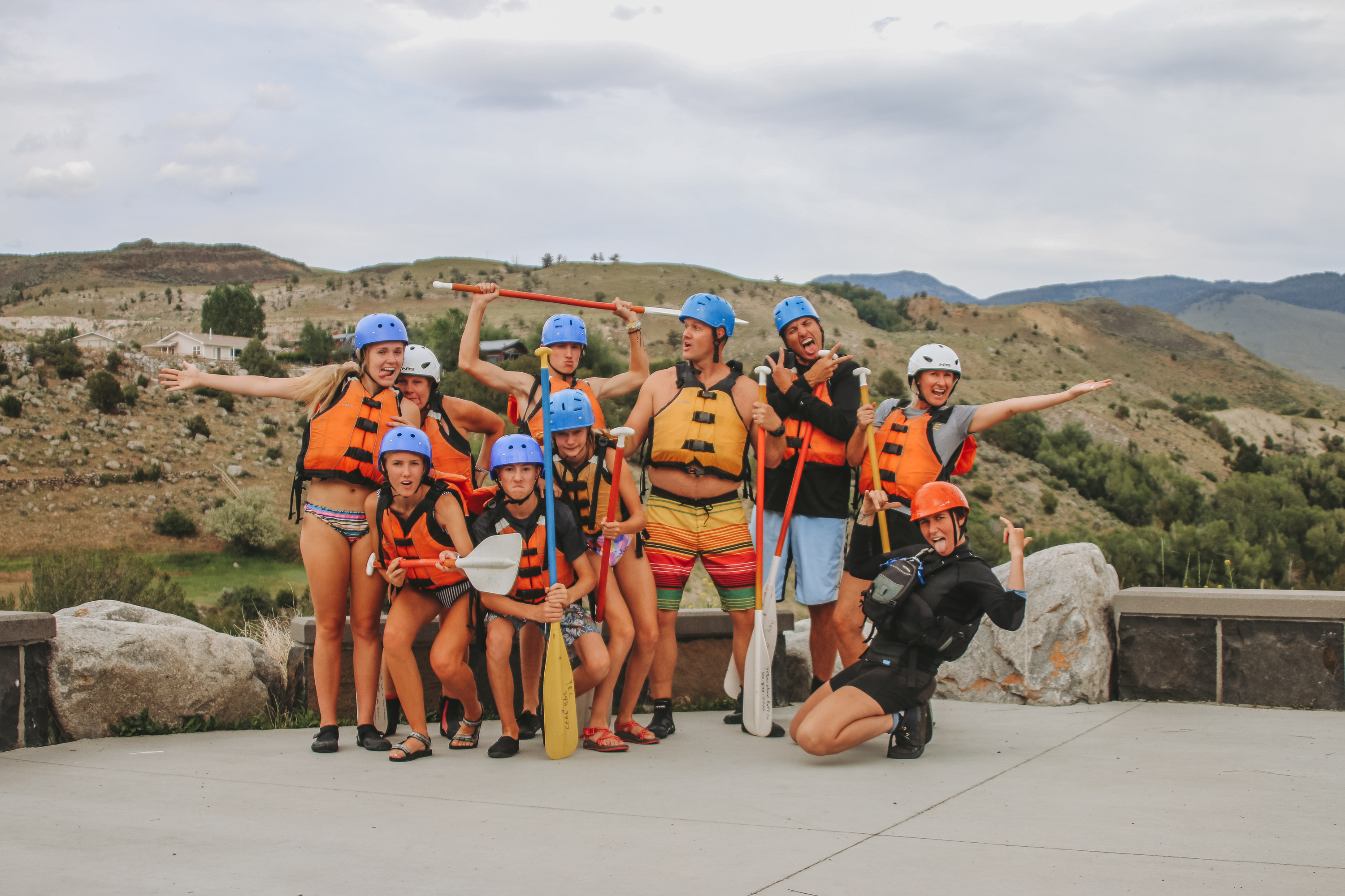 What to wear rafting (or floating).
